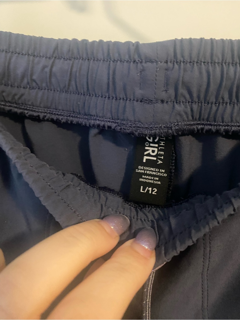 Athleta Girl Plum Drawstring Joggers - Picture 4 of 6